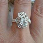 Sterling Silver Swirl Ring