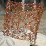 Wire Crochet Cuff
