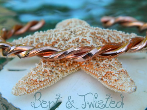 Hand Forged Copper Bracelet
