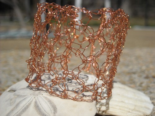 Wire Crochet Cuff