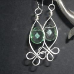 Silver Celtic Buds